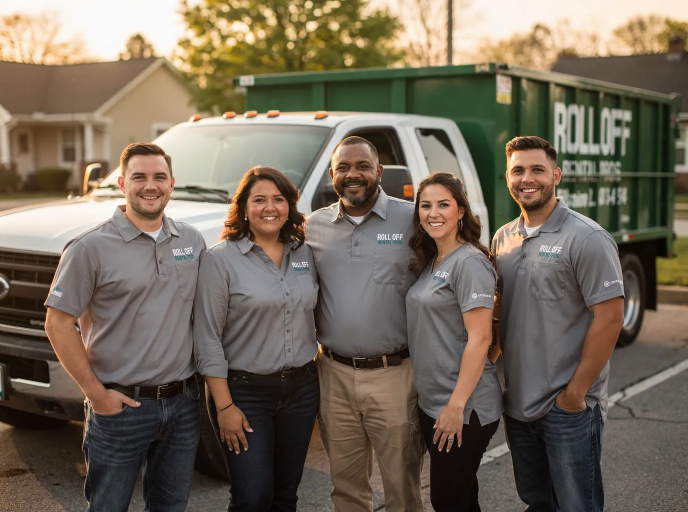 Roll Off Dumpster Rental company in Rogers, ND
